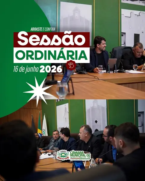 🏛️ Na manhã desta terça-feira, a Câmara Municipal de Nova Floresta realizou a 14ª Sess...
