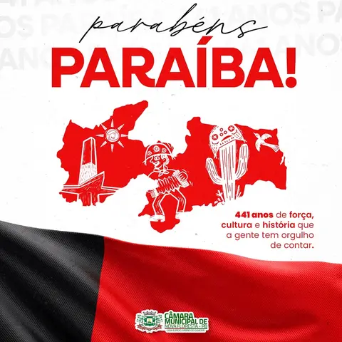 🎉 441 anos da Paraíba!