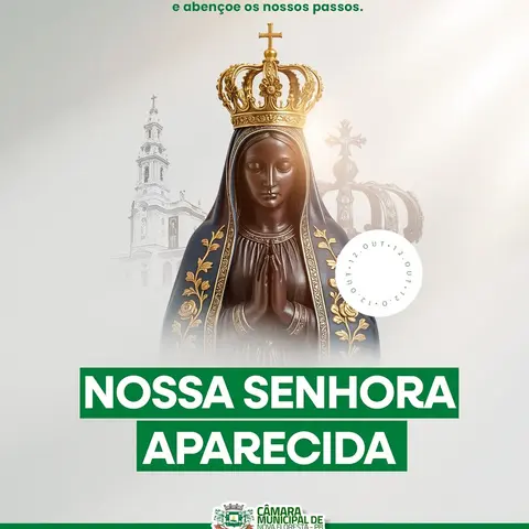 🙏 12 de Outubro | Dia de Nossa Senhora Aparecida e Dia das Crianças 💙