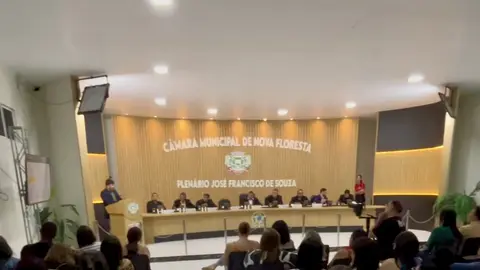 6° Sessão Ordinária na Câmara Municipal de Nova Floresta