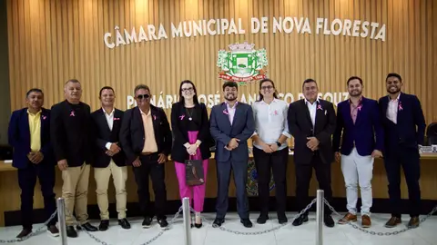 Câmara Municipal de Nova Floresta realiza Sessão Ordinária com foco em sustentabilidade e combate à violência contra a mulher
