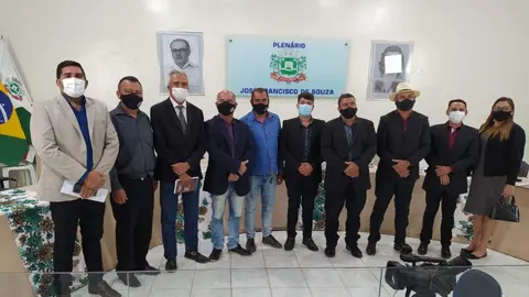 Câmara Municipal recebe deputado estadual Buba Germano em Sessão Ordinária realizada no dia 13 de maio de 2021