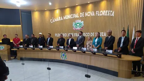 Inaugurada oficialmente novo Plenário da Sede da Câmara Municipal De Nova Floresta