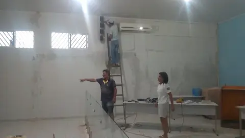 Reforma do Plenário da Câmara  Municipal de Nova Floresta