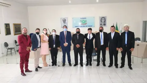 Solenidade de Posse dos Vereadores, Prefeito e Vice-Prefeita da cidade de Nova Floresta/PB, ambos eleitos no pleito de 2020