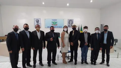 Solenidade e assinatura do termo de Posse do Suplente de Vereador Sérgio Augusto de Andrade Lima, eleito o 1° Suplente de vereador pelo PSB