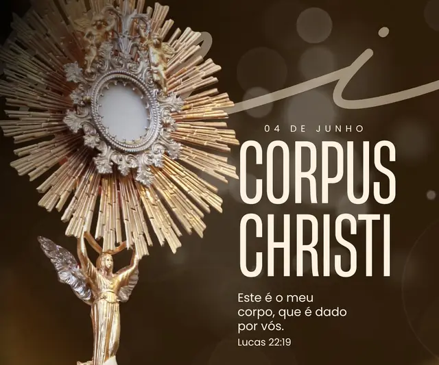 Câmara de Nova Floresta celebra Corpus Christi com mensagem de fé e união