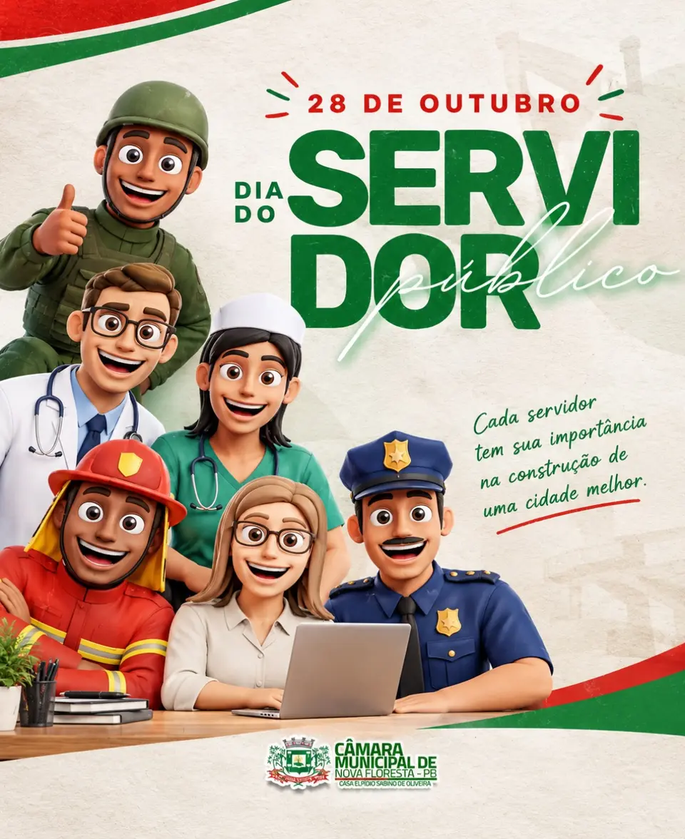 Câmara de Nova Floresta homenageia servidores públicos