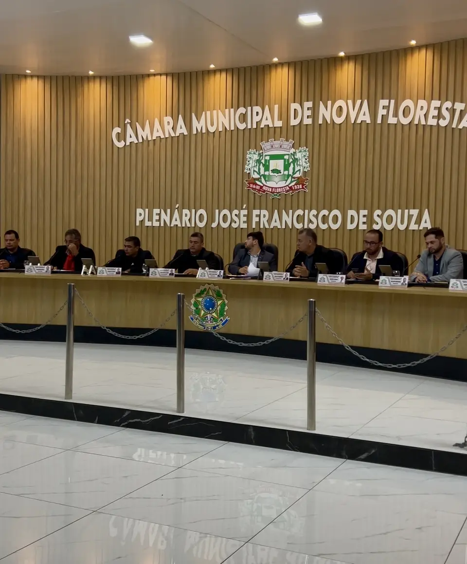 7ª Sessão Ordinária da Câmara Municipal de Nova Floresta