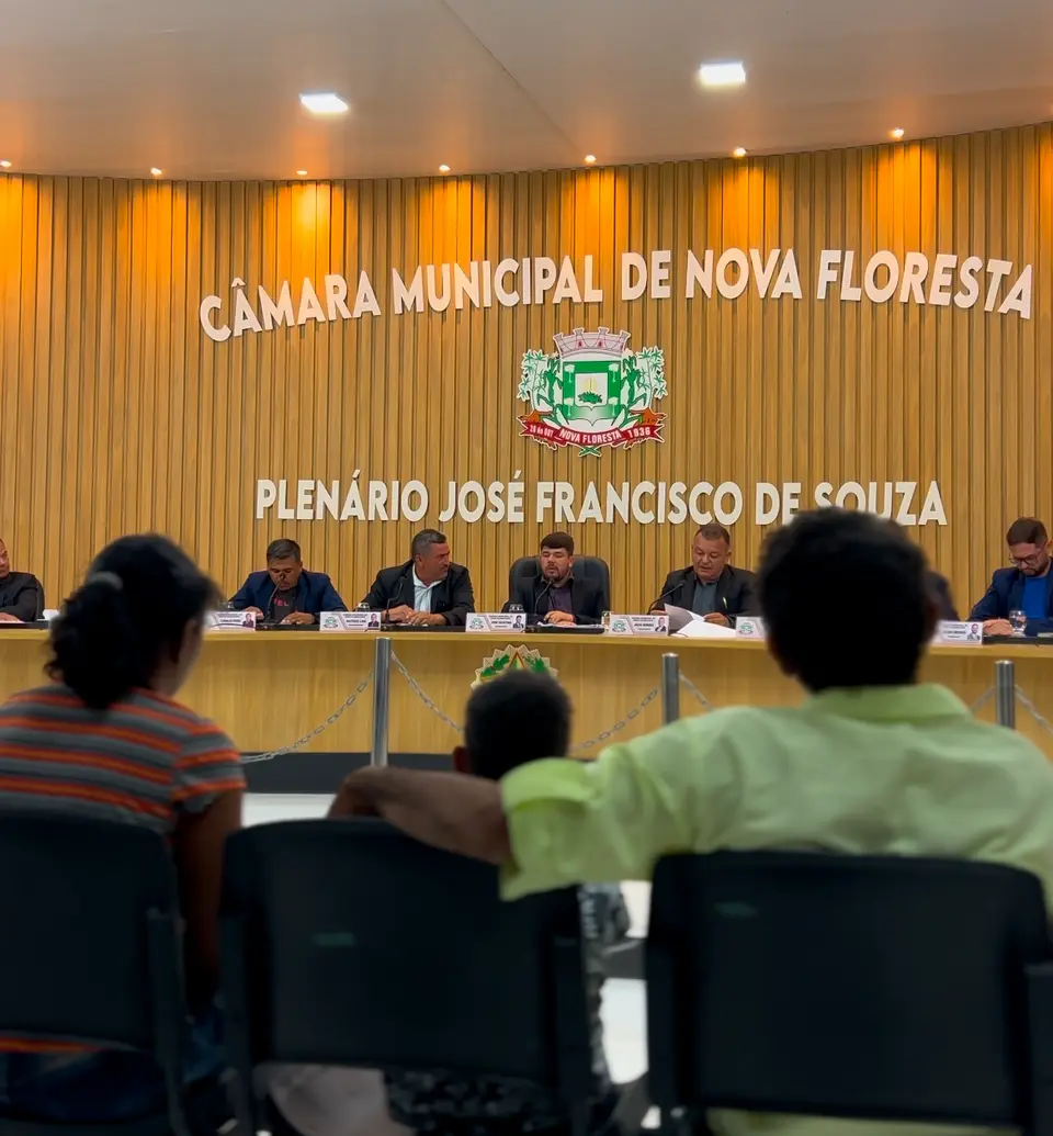 A Câmara Municipal de Nova Floresta realizou sua segunda sessão ordinária do primeiro semestre de 2025