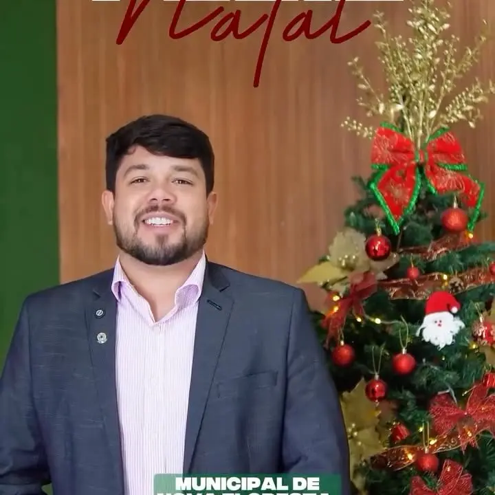 Câmara de Nova Floresta deseja Natal de paz, união e esperança a munícipes