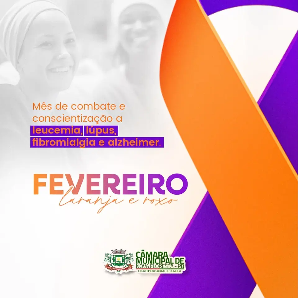 Fevereiro Laranja e Roxo: Mês de Conscientização pela Saúde
