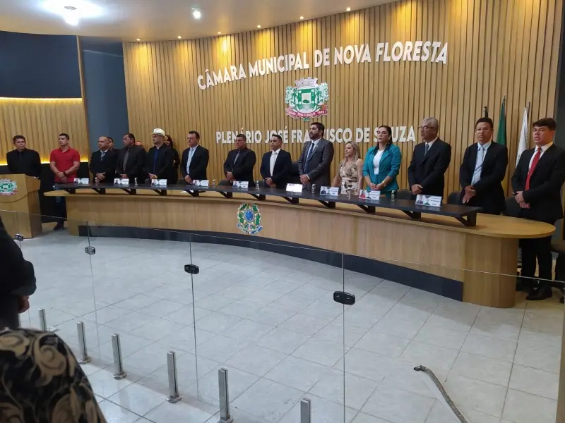 Inaugurada oficialmente novo Plenário da Sede da Câmara Municipal De Nova Floresta