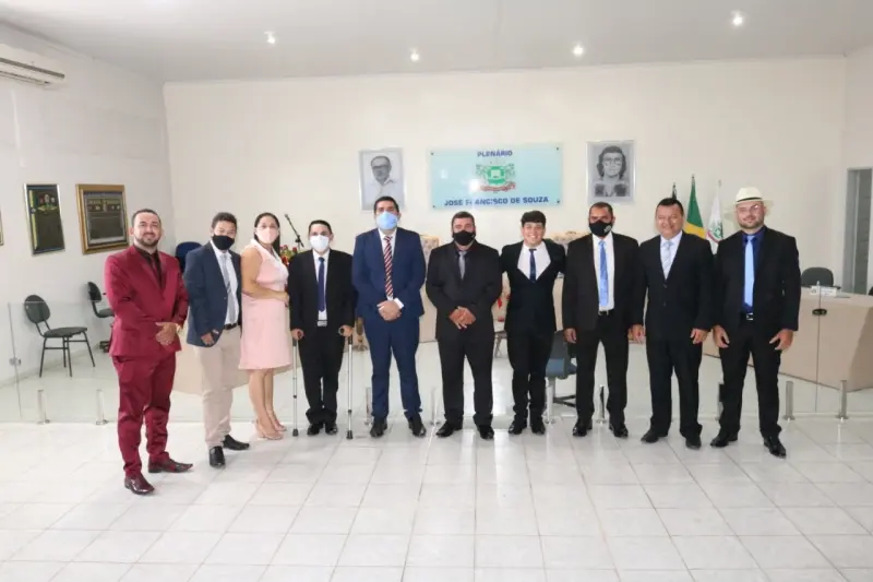 Solenidade de Posse dos Vereadores, Prefeito e Vice-Prefeita da cidade de Nova Floresta/PB, ambos eleitos no pleito de 2020