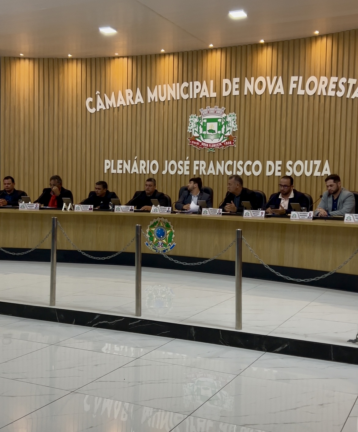 7ª Sessão Ordinária da Câmara Municipal de Nova Floresta