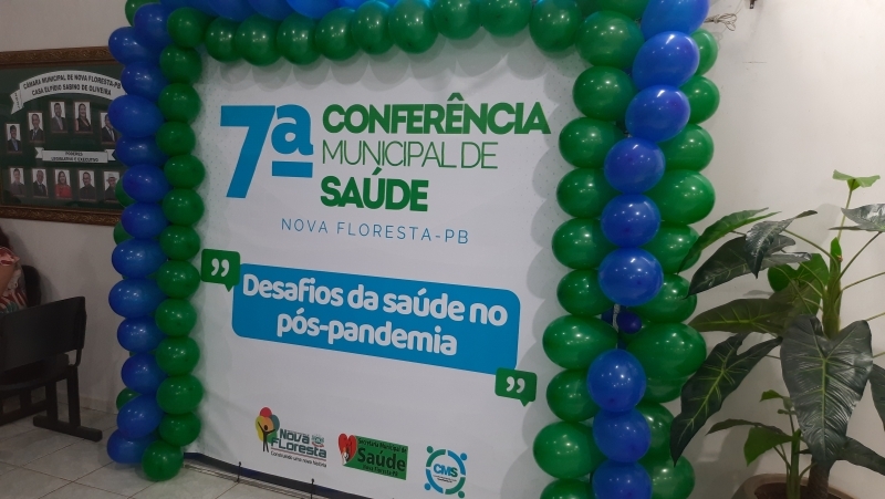 Câmara Municipal de Nova Floresta e Prefeitura Municipal de Nova Floresta, realizam 7° Conferência Municipal de Saúde