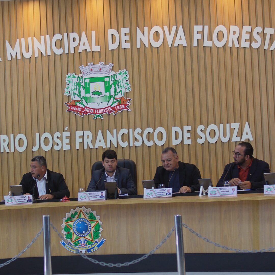 Câmara Municipal de Nova Floresta-PB Realiza 1ª Sessão Extraordinária do Segundo Período