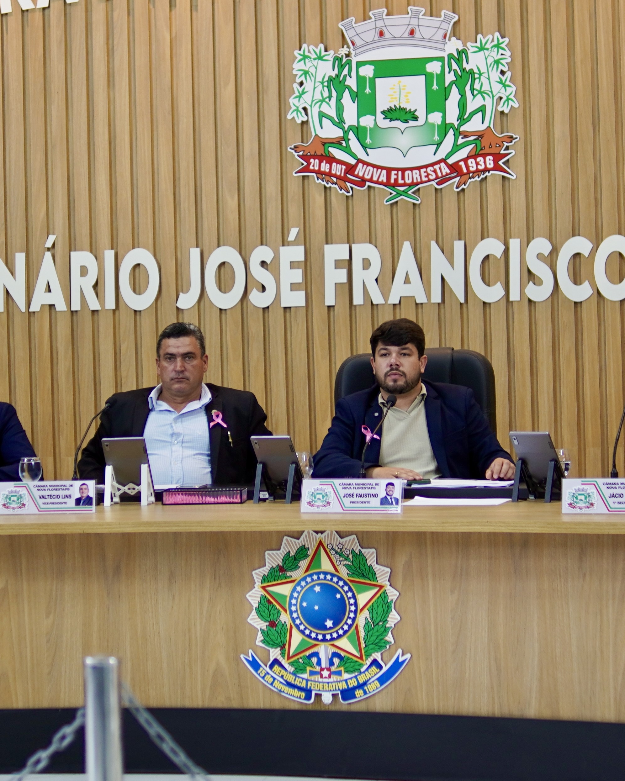 Câmara Municipal de Nova Floresta realiza 9ª Sessão Ordinária do 2º Período Legislativo de 2025