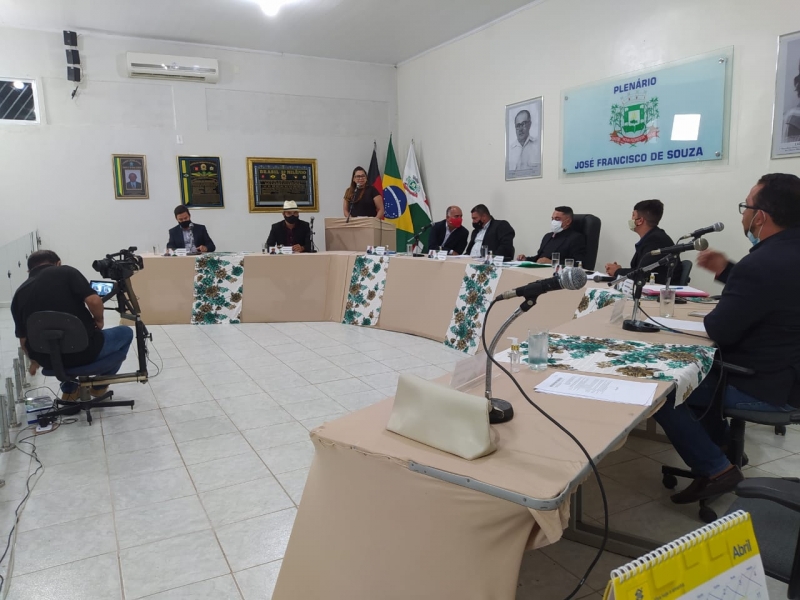 Sessão Ordinária do Dia 08 de Abril de 2021