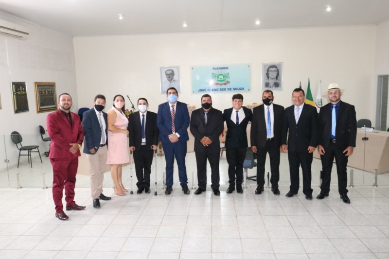 Solenidade de Posse dos Vereadores, Prefeito e Vice-Prefeita da cidade de Nova Floresta/PB, ambos eleitos no pleito de 2020