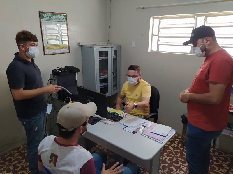 Vereadores visitam PSF's em Nova Floresta