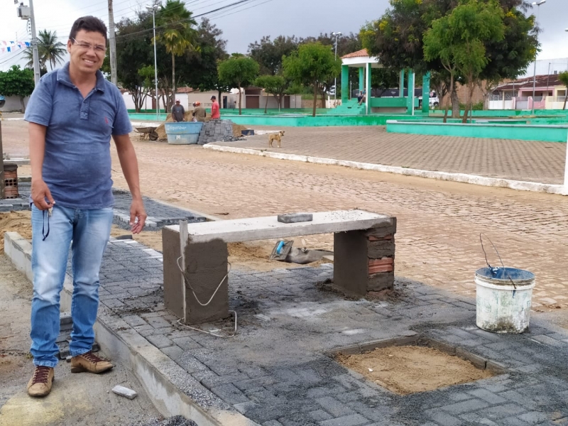 Visita às Obras em Execução no Centro da Cidade